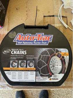 Traction Chains Self Tightening (BRAND NEW NEVER OPENED)