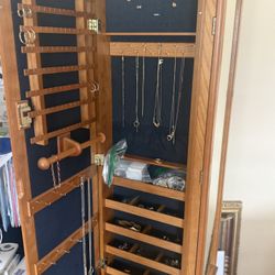 Tall Rotating Jewelry Box