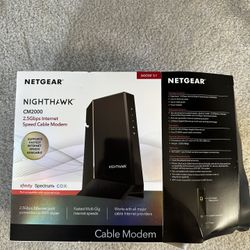 Netgear Nighthawk High Speed Internet Modem