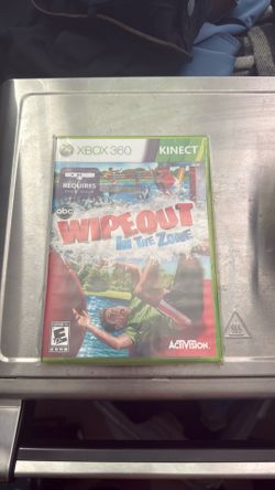 Wipe out in the zone Xbox 360 with Kinect