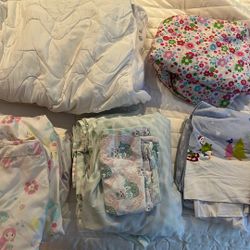 Twin Sheets & Mattress Cover  