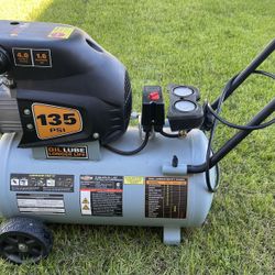 McGraw Portable 10 Gallon Oil Lube Air Compressor 