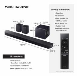 Samsung HW-Q990D Soundbar
