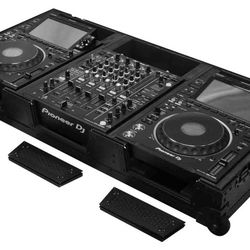 Odyssey 810158 Industrial Board DJ Case for 12" DJ Mixers and Two Pioneer CDJ-3000 Multi Players