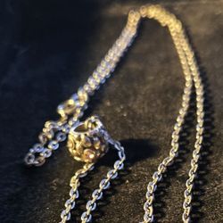 Old-World Sterling Silver "Brighton Style" Necklace