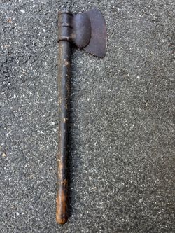 Antique 1800’s Hand Forged Iron Tobacco Axe
