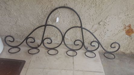 Decorative wall candle holder