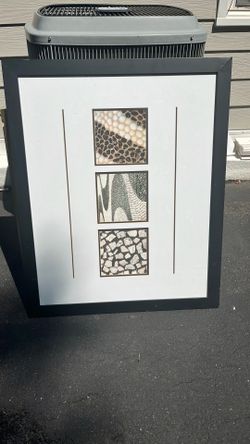 Stone picture frame
