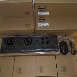 *NEW IN BOX* Dell Wired Keyboard and Mouse Combo
