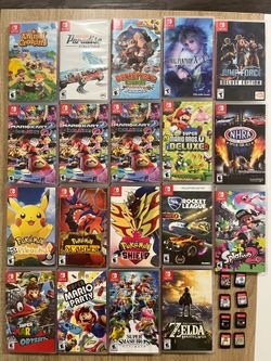 Massive Nintendo Switch Game Clear-Out! (Mario Kart, Smash, Zelda, Pokemon, and more)