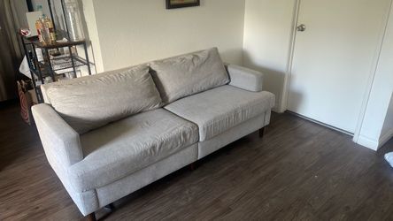 Gray Two Seater Couch