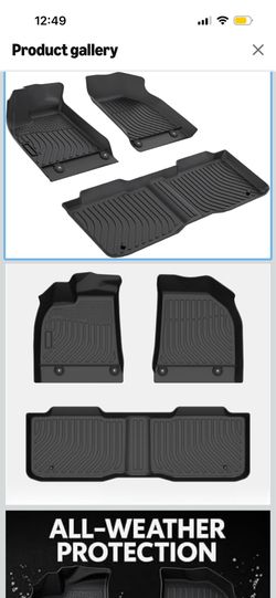 SmartLiner floor mats for car
