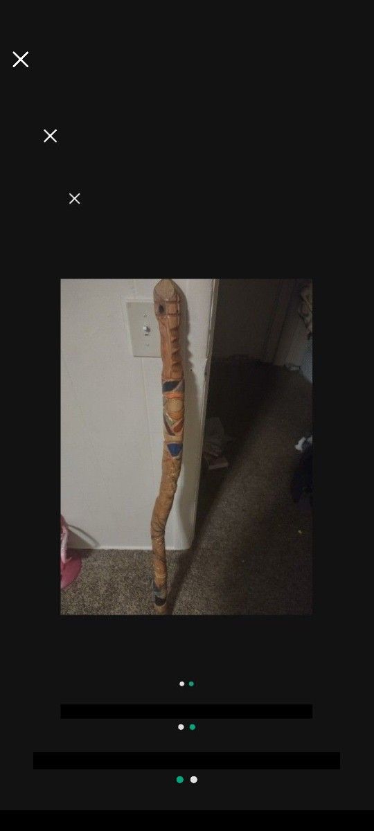 Handmade Walking Stick 