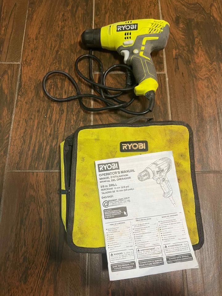 Ryobi Corded Compact Drill/Driver