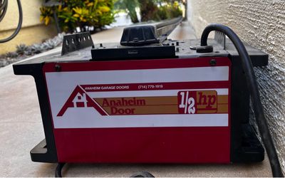 Free garage door opener