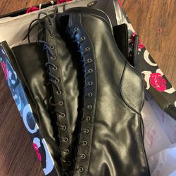 Thigh high boots size 8 1/2