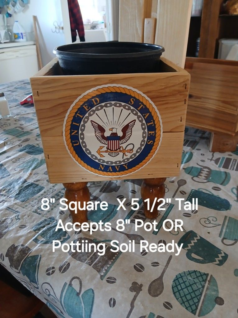 US NAVY/Military Recognition Flower Box