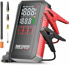Brand New Car Battery Jump Starter with Air Compressor