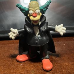 2001 KRUSTY THE CLOWN DRACULA THE SIMPSONS BURGER KING TREE HOUSE OF HORRORS