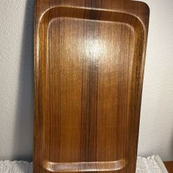 1960's Teak Stunning Beauty Serving Tray ( Bent Wood ) 