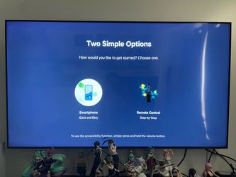 Samsung 55” TV +Wall Mount