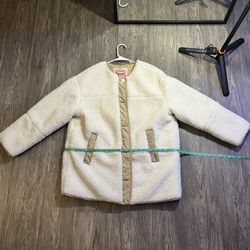 Levi’s Marlowe Sherpa Lined Reversible Jacket Coat Women’s Small