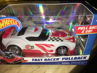 Hot Wheels Fast Racer Pull Back & Go $10 Each Brand New In Package 