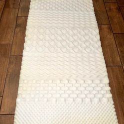 Twin memory foam mattress topper