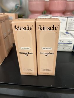 2/pcs Kitsch Dermaplaning Bundle – Hydrating Dermaplane Oil & for Smooth, Glowing Skin