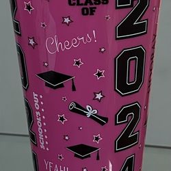 2024 Graduate Tumbler 32 oz 3 Colors available 