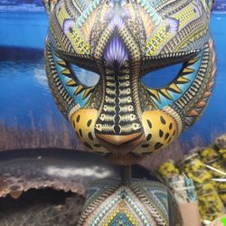 Cat Mask Polymer Clay, NO PAINT WOW!!