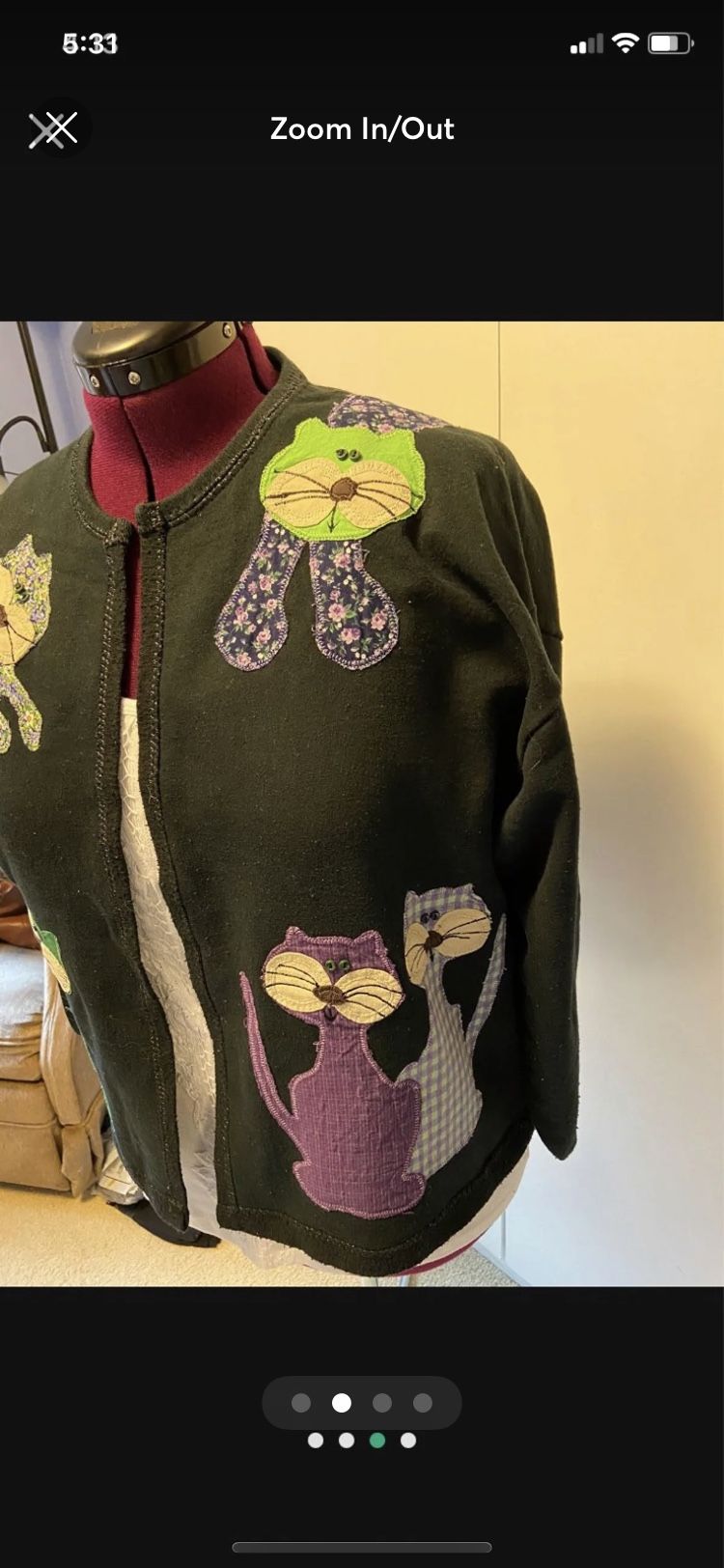 Cat Cardigan 