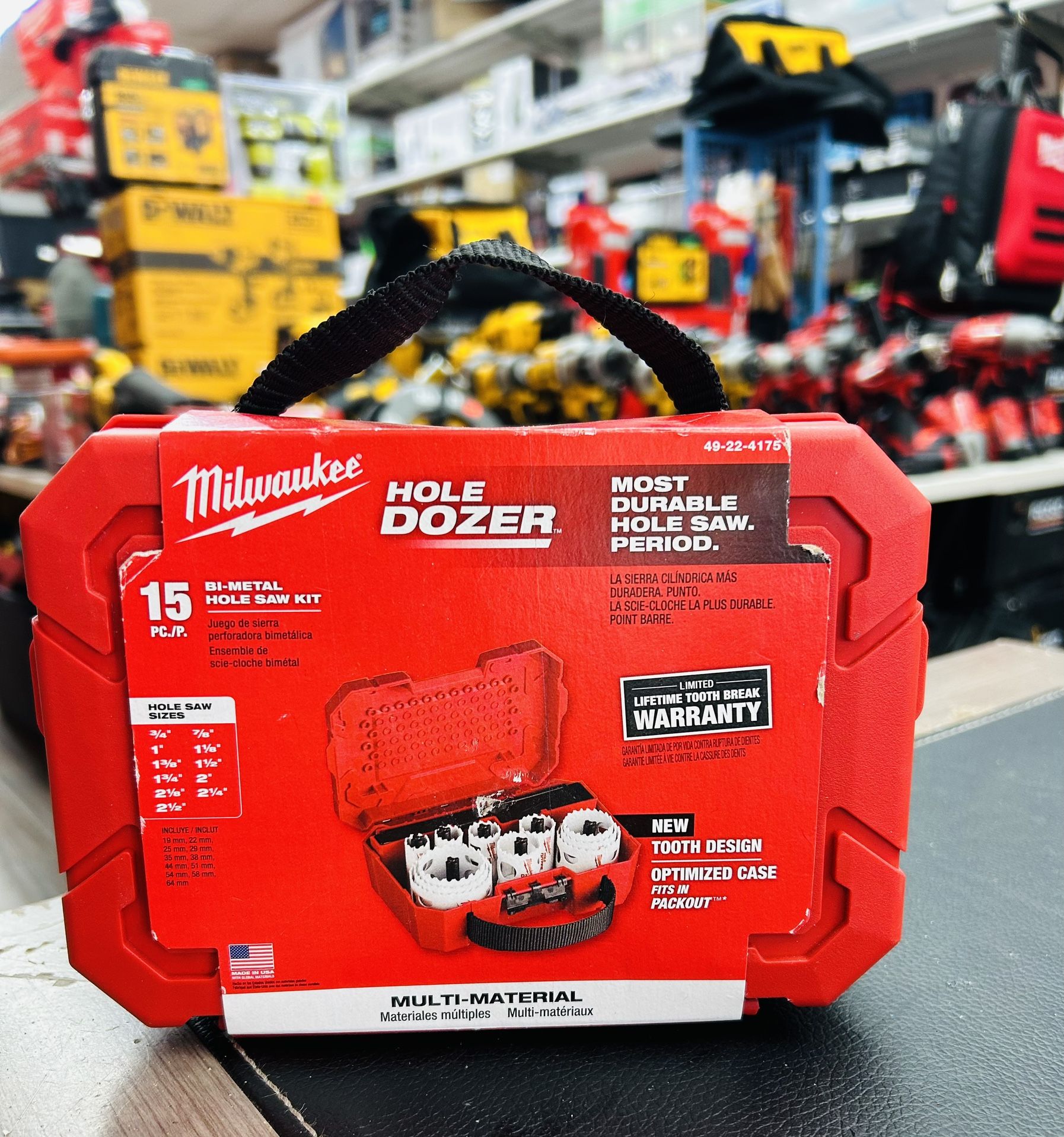 Milwaukee Hole Dozer General Purpose Bi-Metal Hole Saw Set (15-Piece