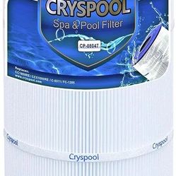 Cryspool Pool Filter Compatible with CCX1000RE (CC 1000E),XStream CC1000RE, Unicel C-8311, Filbur FC-1285, PXST100, 100 sq.ft, 1 Pack