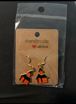 Haunted House Earrings
