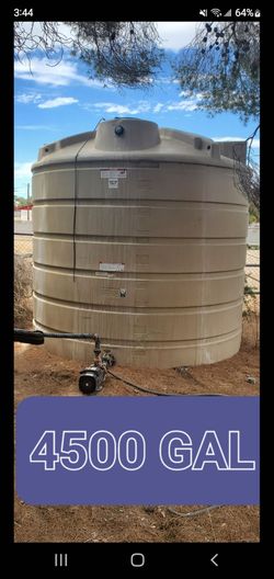 4500 Gallon Water tank