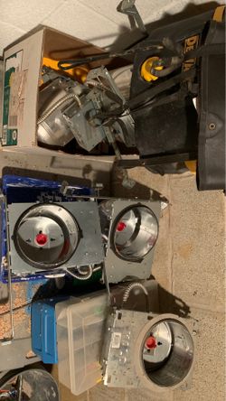 6” recessed high hats can