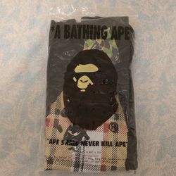  A Bathing Ape Check Tee Bape x Burberry Shirt Medium