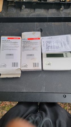 Two Honeywell T8602D Thermostat 