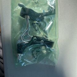 Tektro 314 Silver Black New Old Stock Vintage Brake Levers 