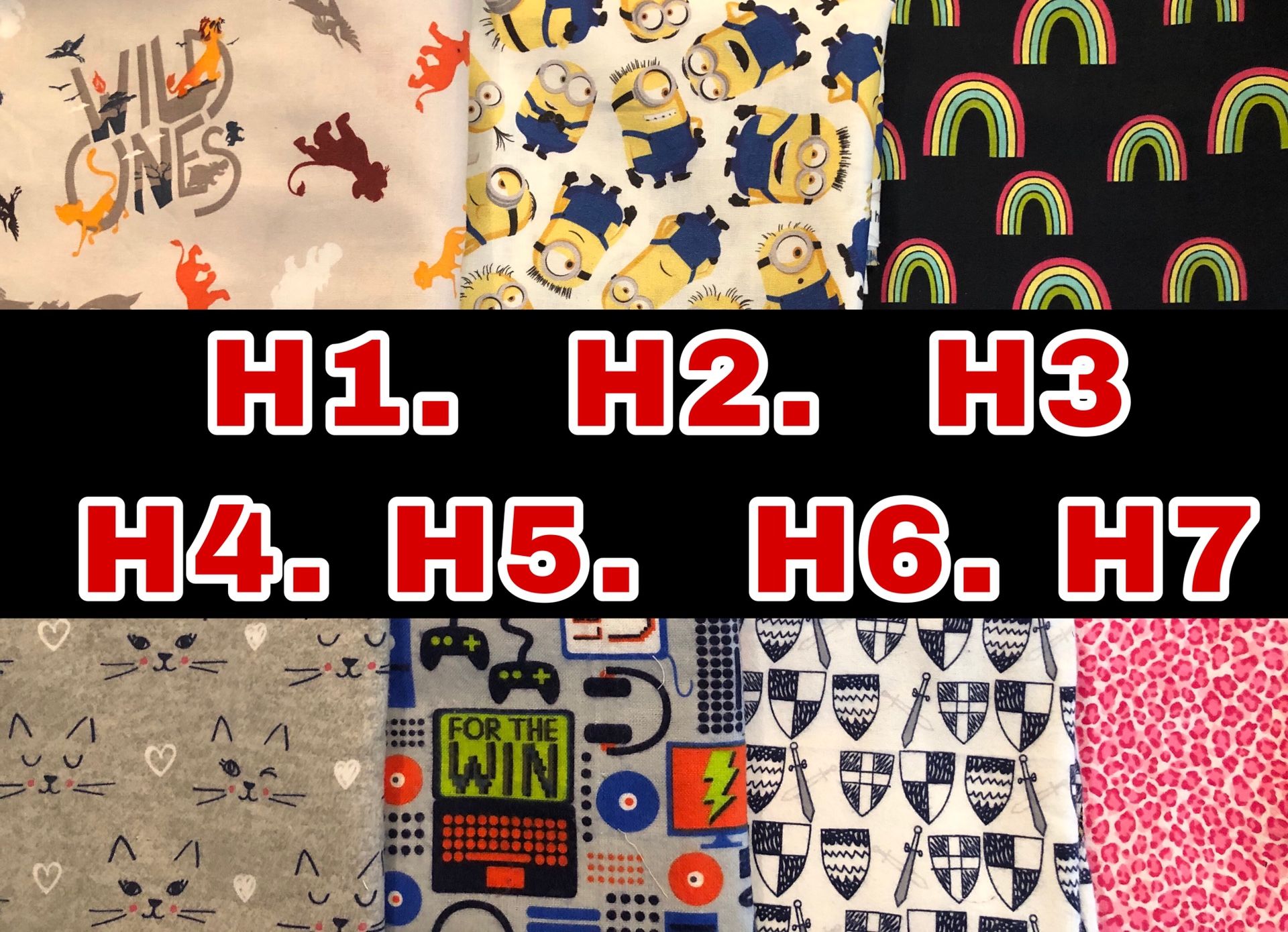 Custom Face Masks for Adults and Kids