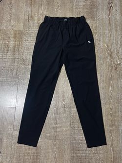Vuori Mens Performance Pants Small Black Stretch Athletic Workout Running Casual