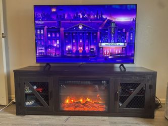 Fireplace TV Stand