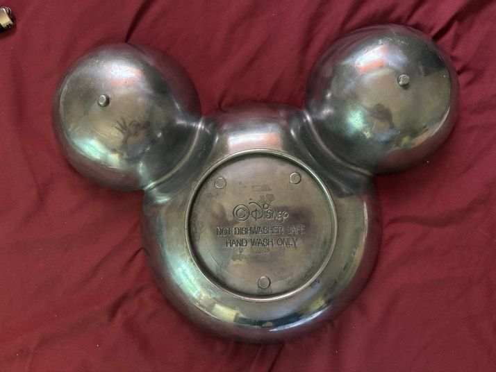 Vintage Mickey Chip & Dip Tray