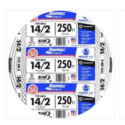 Romex Wire  Roll 14/2 
