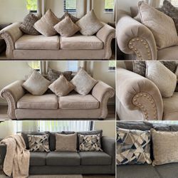 🛋️ SOFAS FOR SALE – 3 PIECES