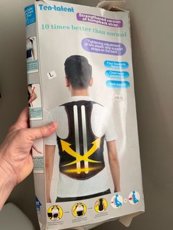 Ten-tatent Posture Corrector Back Brace Size L