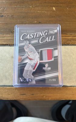 Nba Noir Donovan Clingan Rookie Patch /99