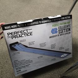Perfect Practice North Carolina Tar Heels Putting Mat