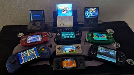 Premium Retro Gaming Collection Lot - 10 Anbernic Handhelds